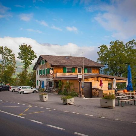 Hotel Cafe Seeblick Filzbach Bagian luar foto