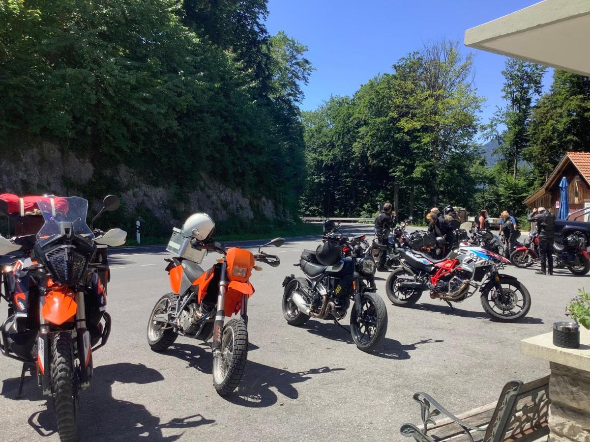 Hotel Cafe Seeblick Filzbach Bagian luar foto