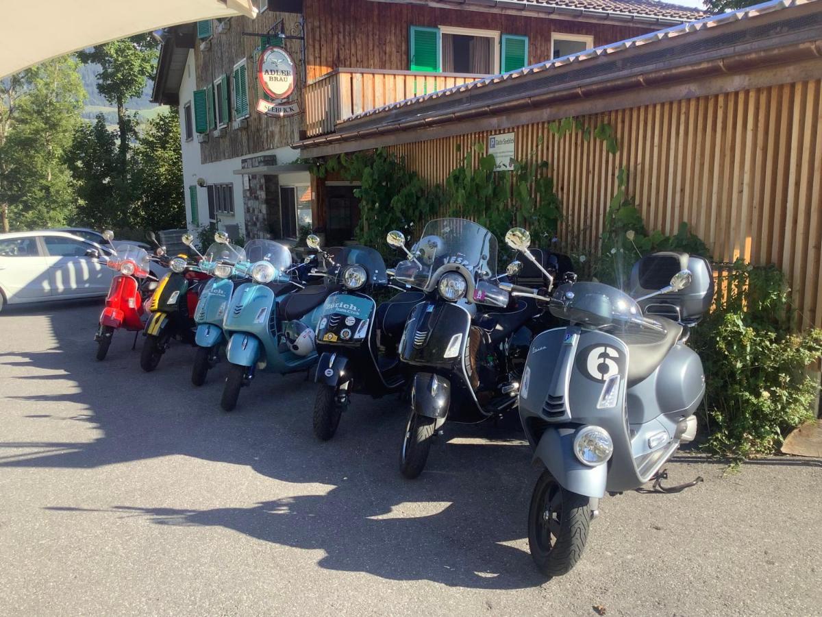 Hotel Cafe Seeblick Filzbach Bagian luar foto