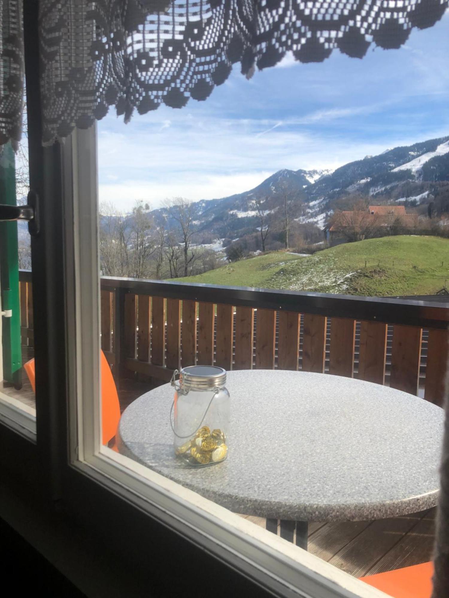 Hotel Cafe Seeblick Filzbach Bagian luar foto