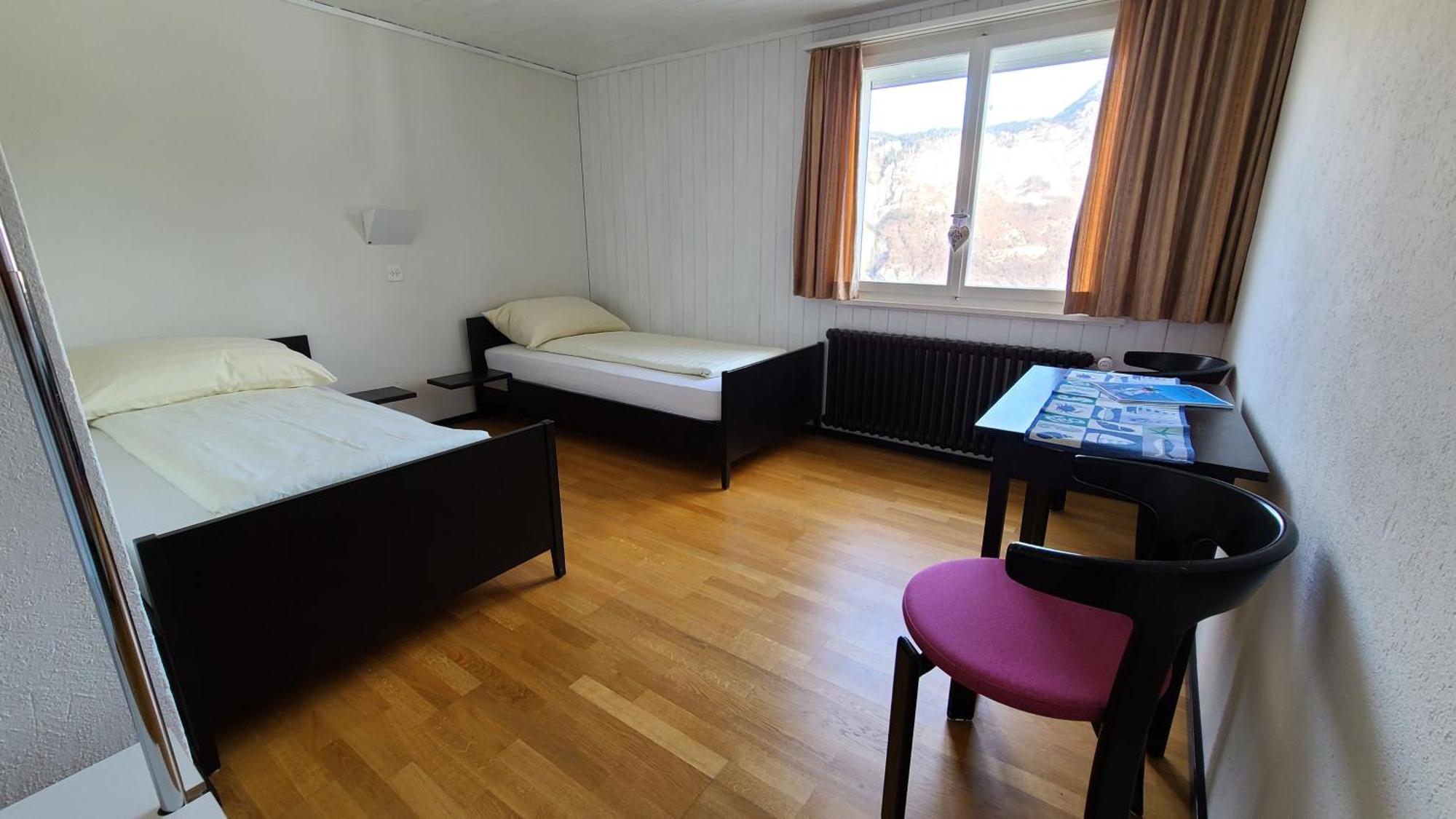 Hotel Cafe Seeblick Filzbach Bagian luar foto